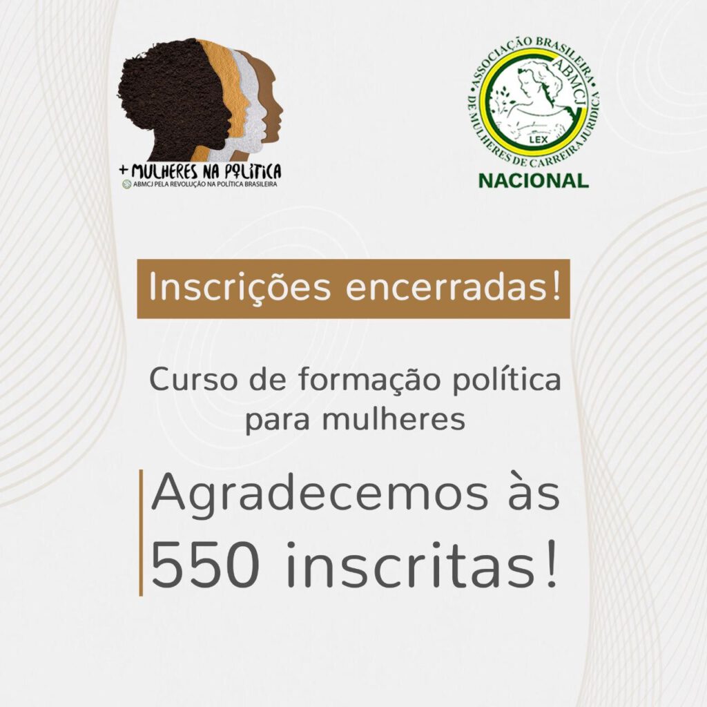 Curso De Formação Política Para Mulheres Abmcj